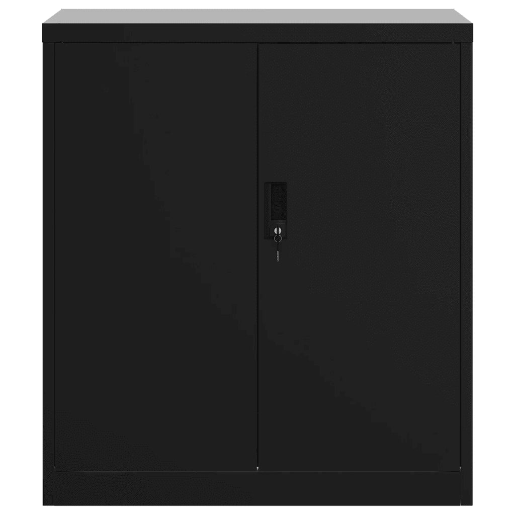 Armadio Classificatore Nero 79x40x90 cm in Acciaio CFW9251090