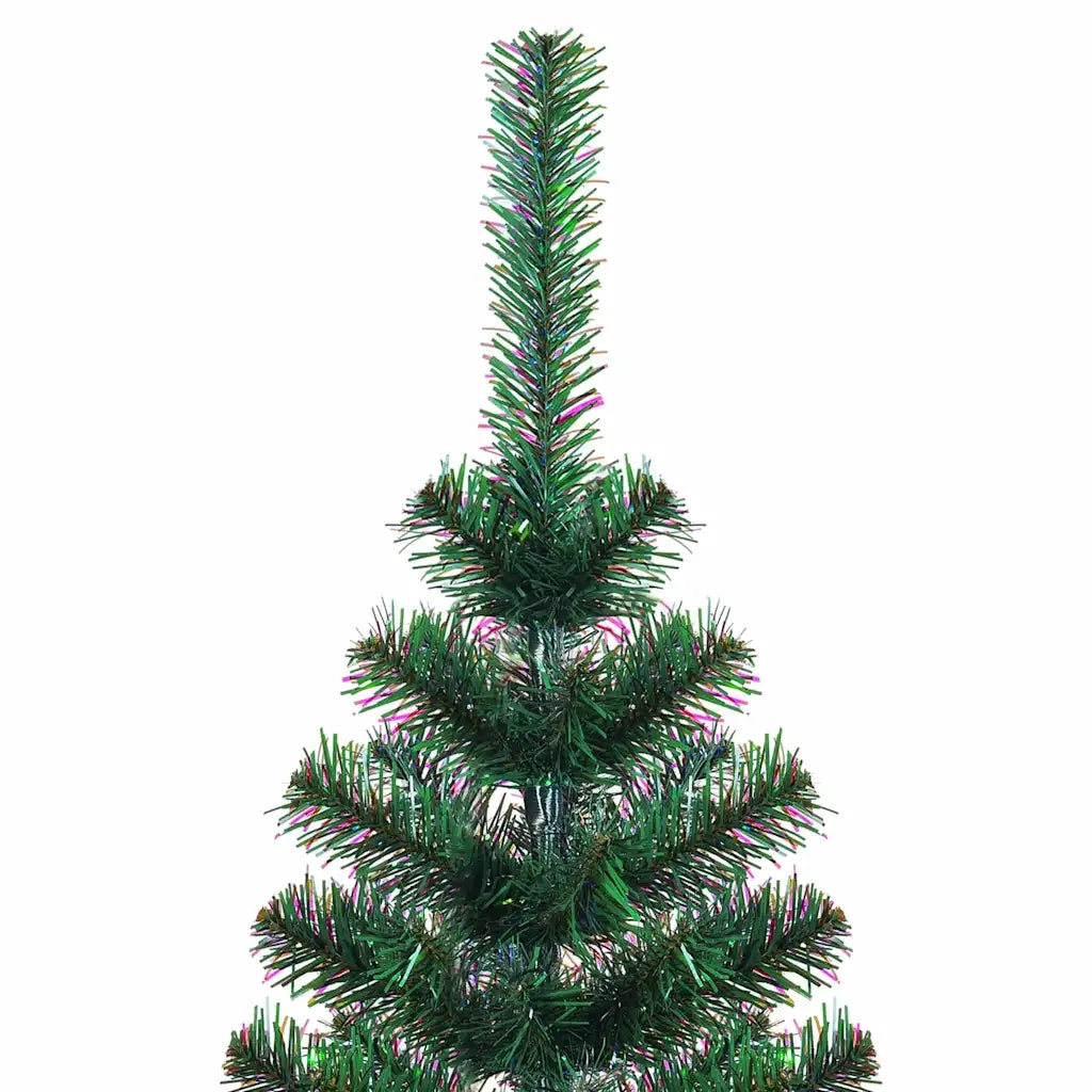 Albero di Natale artificiale con luci integrate Verde 210 cm 3396771
