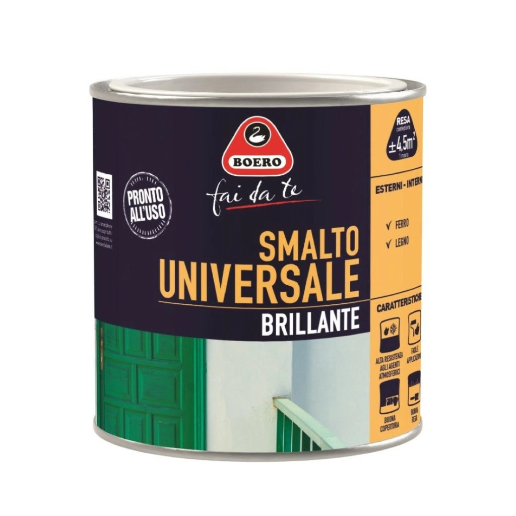 Smalto Universale Rosso Intenso 0,5Lt - Boero