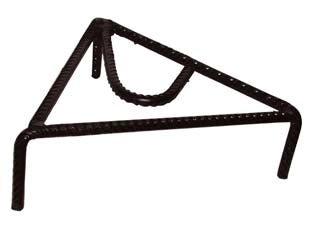 TREPPIEDI TRIANGOLARE PER CAMINO  cm.25