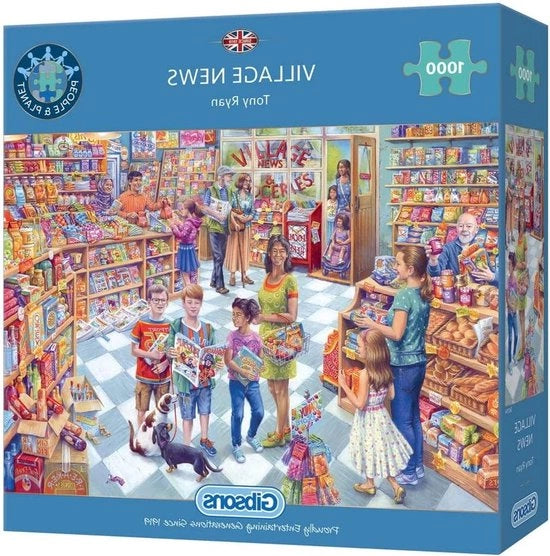 Puzzle 1000 pezzi - Divertimento rilassante - Immagine dettagliata - 1000 pezzi - Multicolore