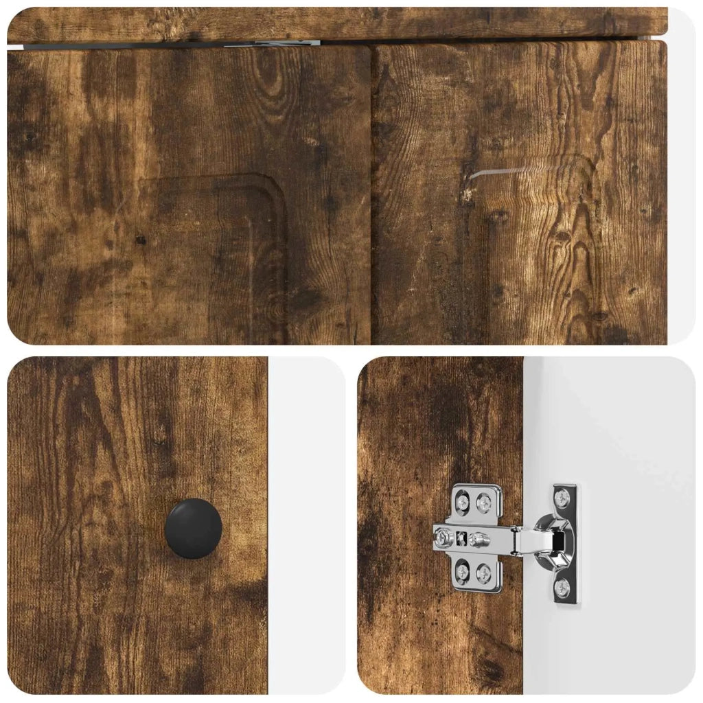 Set di mobili per il bagno Rovere Fumo 56 x 37,5 x 81 cm 3404169