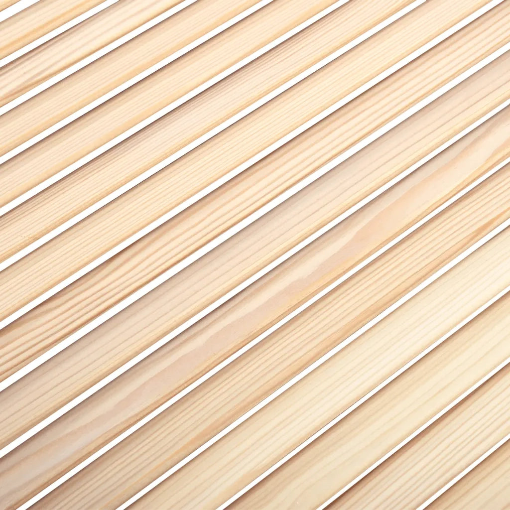 Anta con Design a Lamelle 99,3x59,4 cm in Legno di Pino 151139