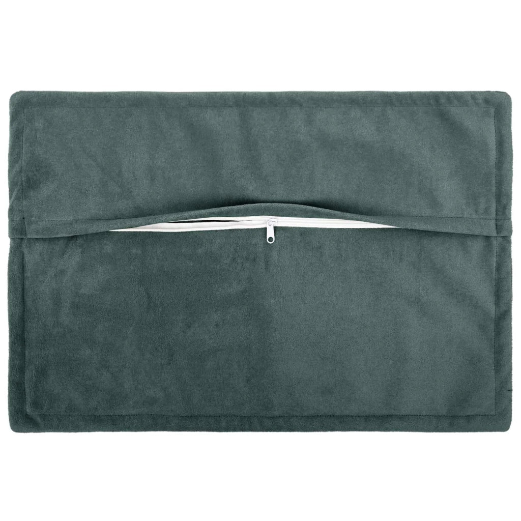 Cuscino con cuscino HOUTEN 6 pz Blu mare Fleece in microfibra 932276