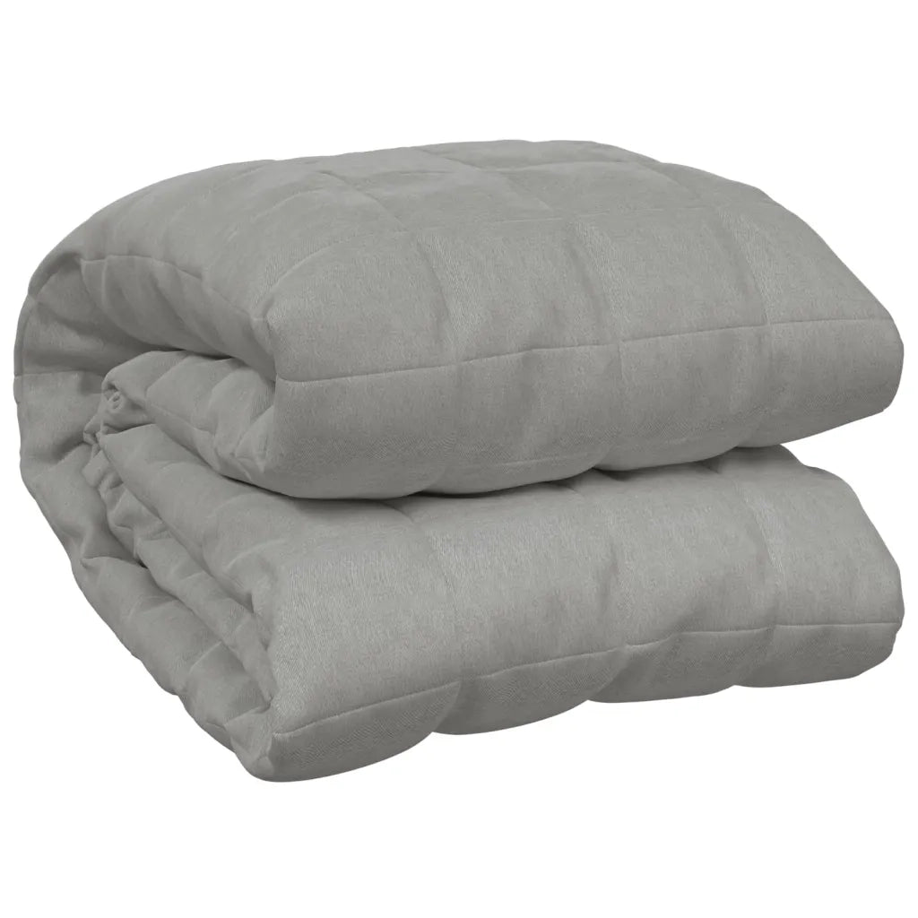 Coperta Ponderata Grigia 137x200 cm 6 kg Tessuto 3154778