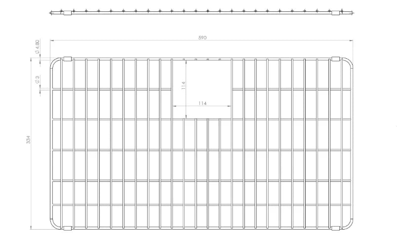 Griglia METAL GRATE L