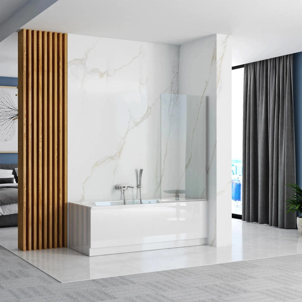 Schermo Vasca Mobile Rea Lagos 80 Chrome