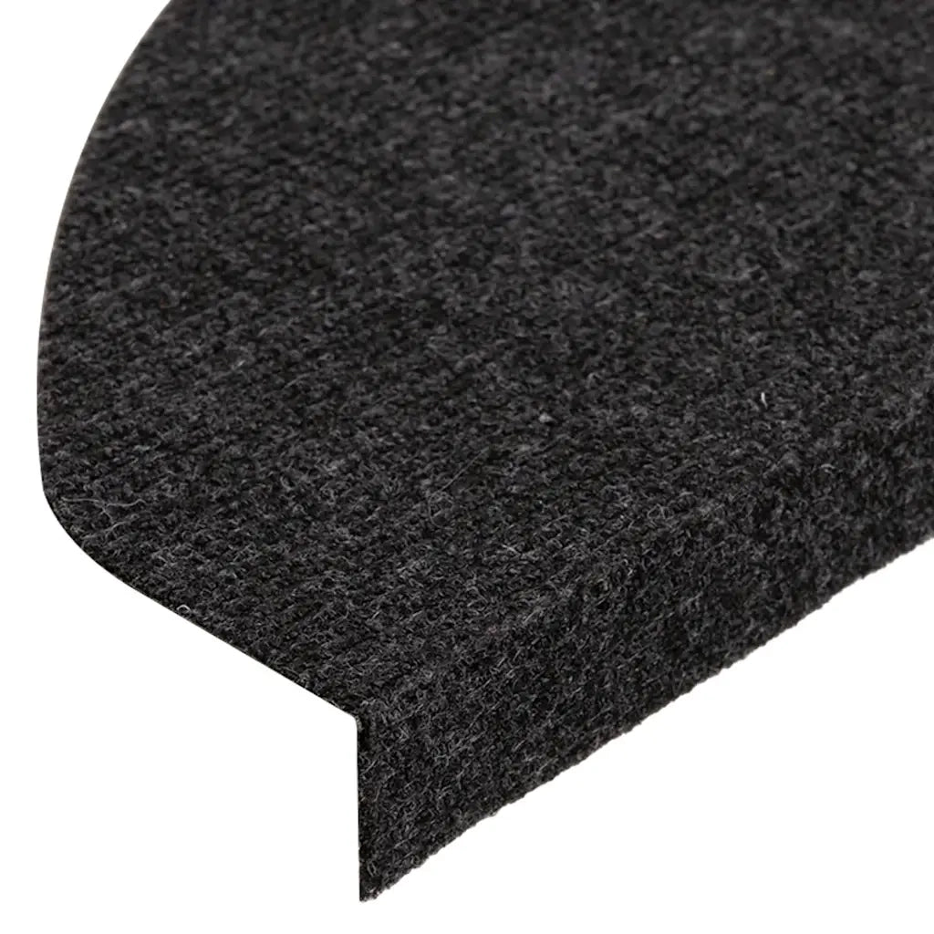 Tappetini Autoadesivi per Scale 30 pz | Gradini per Scale Neri 65x22,5x3,5 cm