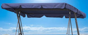 Sostituzione Pergola 200x145cm per Ombrellone Universale 3 posti - blu - UV 50