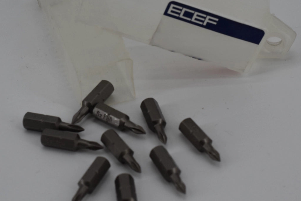 INSERTI PER VITI CON IMPRONTA A CROCE 'PHILLIPS' PH 3 - 10 pezzi- ECEF