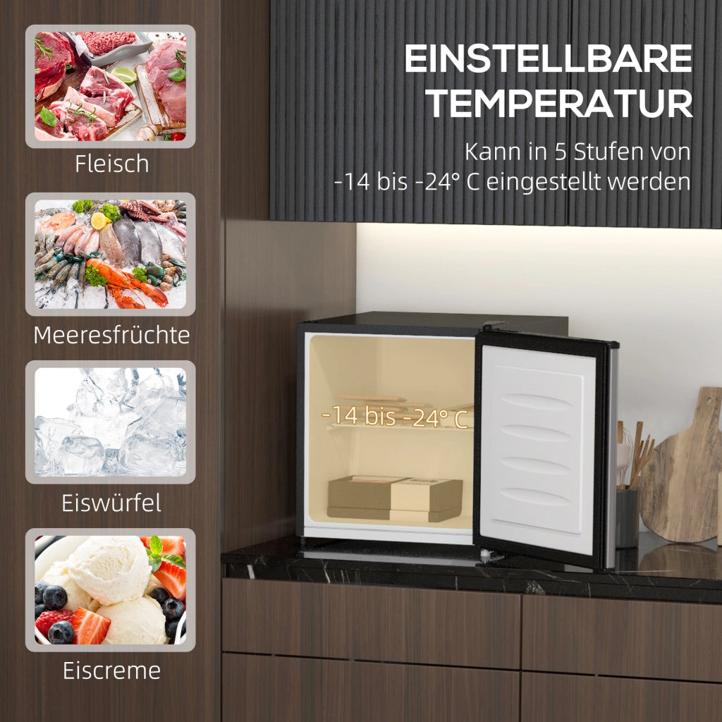 Congelatore ¨C Minimal ¨C 35L 47x44.2x48.8cm Argento
