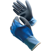 GUANTO LATTICE SCHIUMATO BLU WORKIT - MAGLIA LEGGERA SINTETICA BLU 11- 12 paia