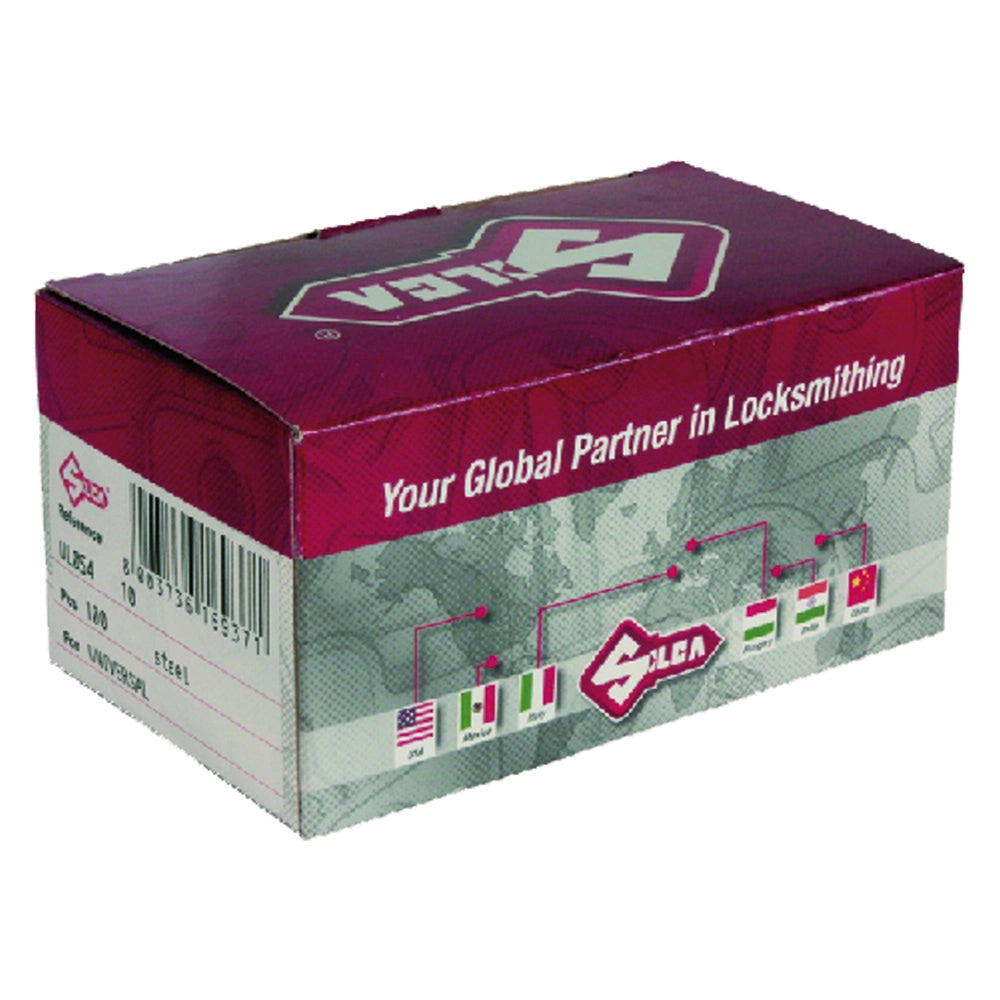 CHIAVI OTTONE AB48 punzonate- 5 pezzi  - SILCA