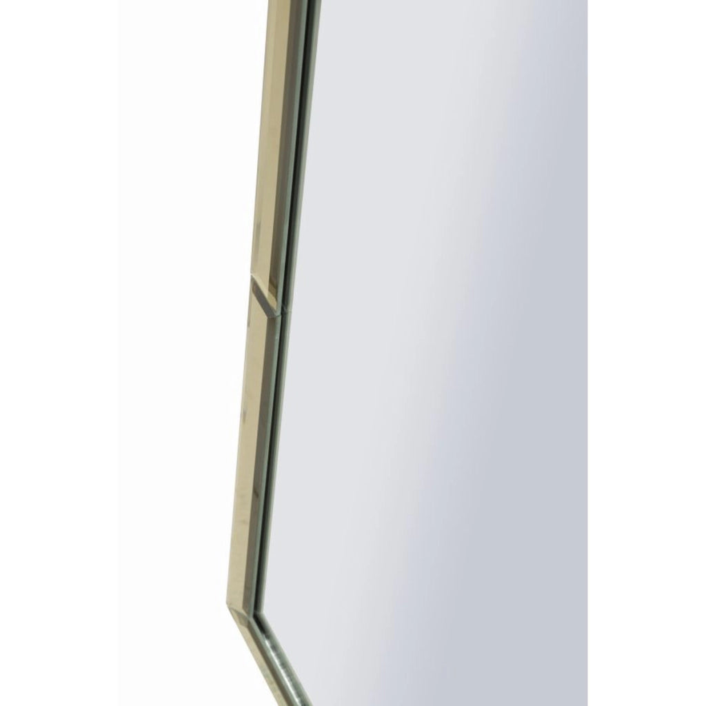 Specchio con Cornice VKH697, Oro, MDF, 150x55x2 cm