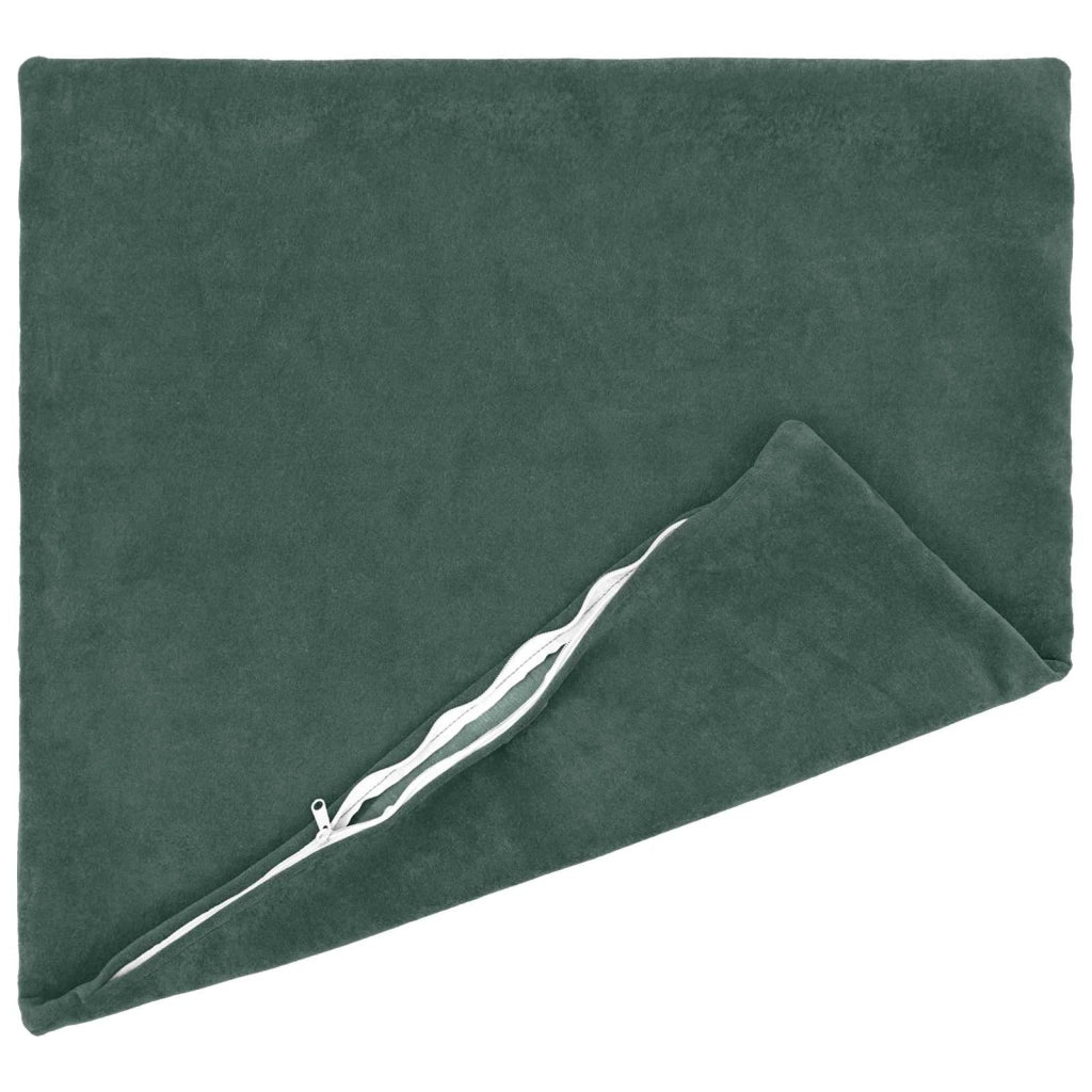 Cuscino 2 pz HEERLEN Blu mare 65 x 65 cm Fleece in microfibra 928249