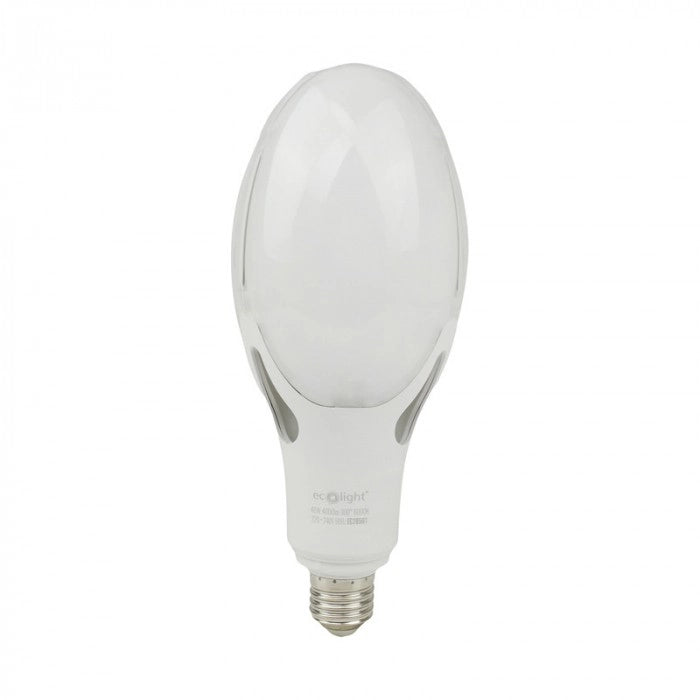 Lampadina LED 40W 4000lm 6000K E27 adatt. E40 Ecolight