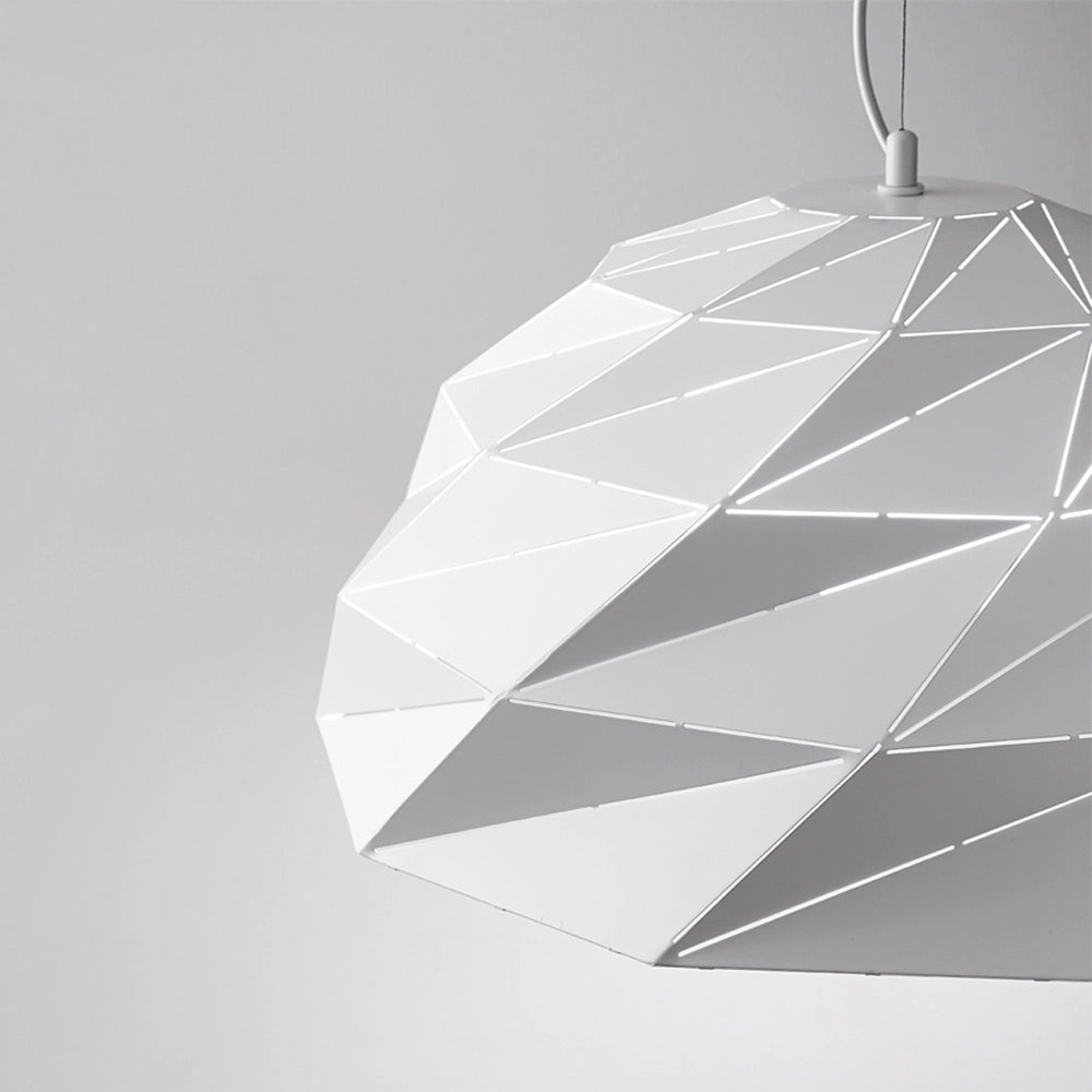 Lampadario Contemporaneo Tilt Metallo Bianco 3 Luci E27