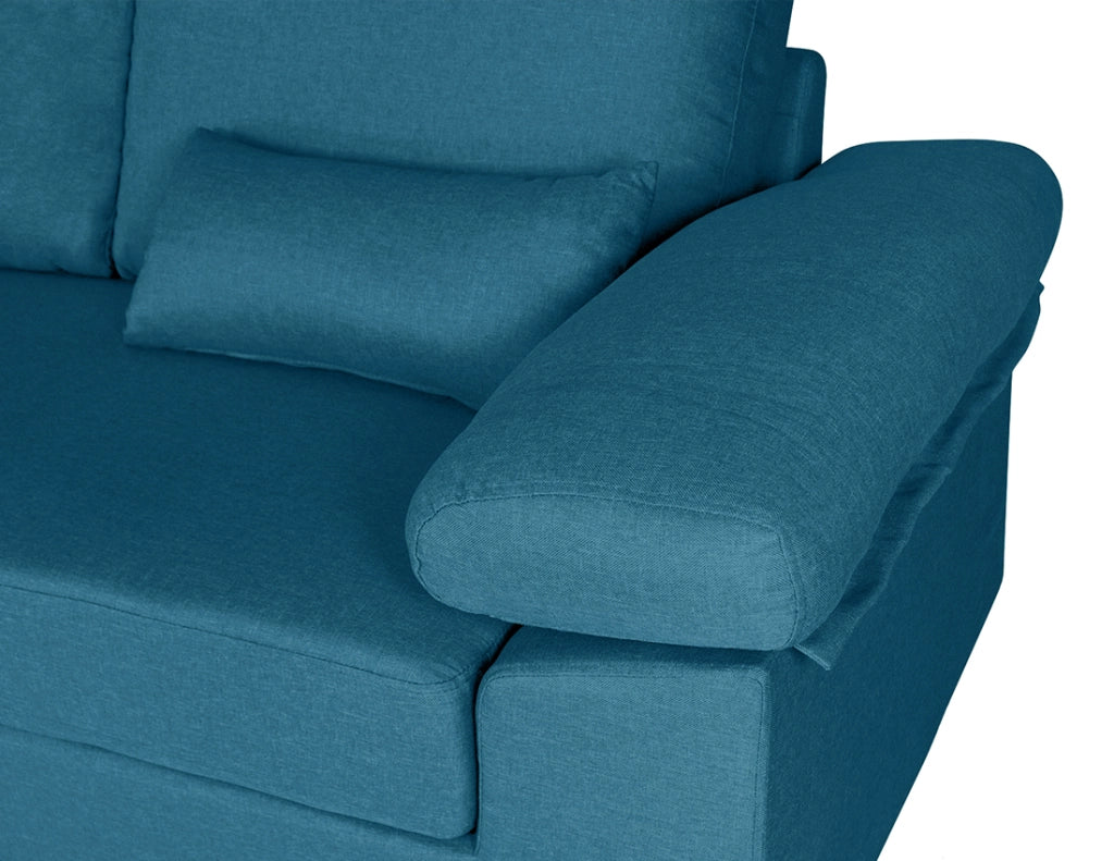 Divano angolare 3 posti con chaise longue sinistra - Washington - DI-WA27FBC-CLSX