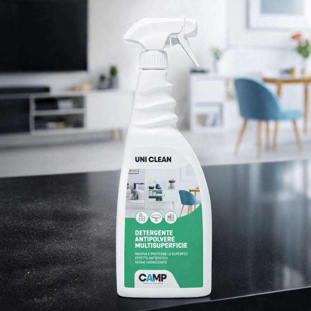 Uni clean 750 ml detergente antipolvere antistatico multi superficie