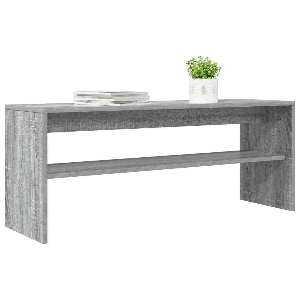 Mobile TV 100 x 30 x 40 cm Grigio Sonoma Legno ingegnerizzato 8000337