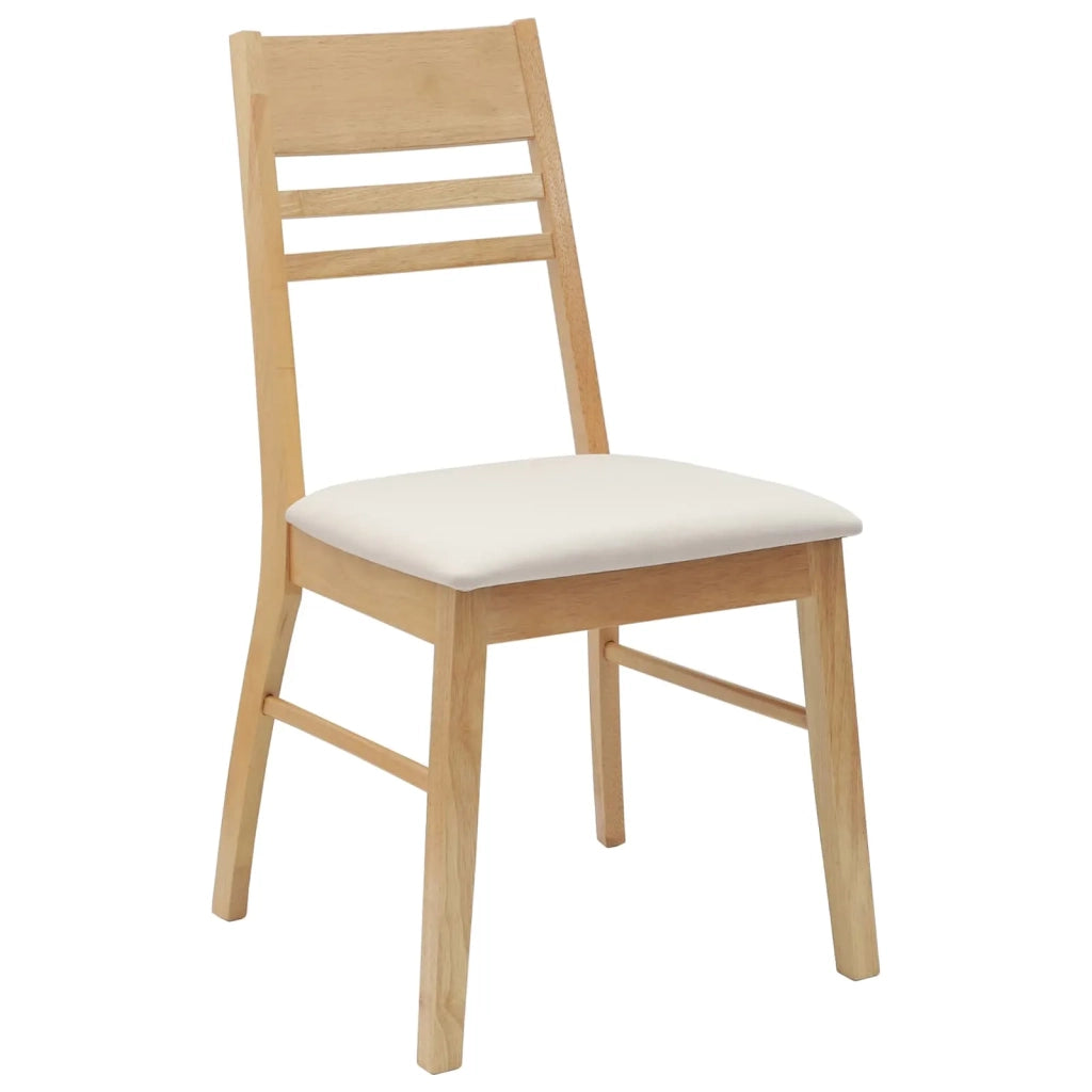 Sedie da pranzo 2 pcs Naturale 43 x 54 x 89 cm 42020440