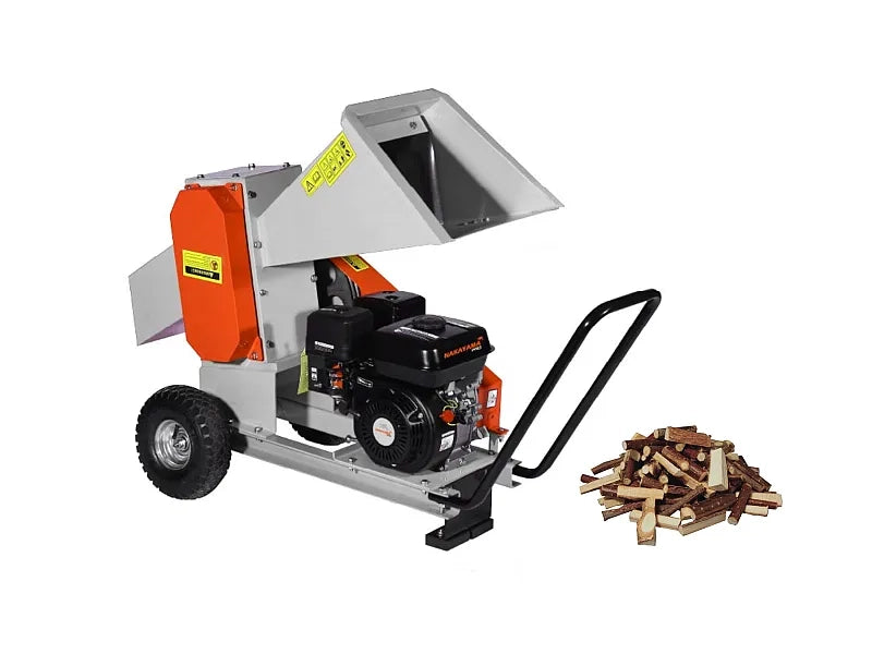 Nakayama Pro GS8700: Cippatrice a Benzina 7hp per Legna da Accensione