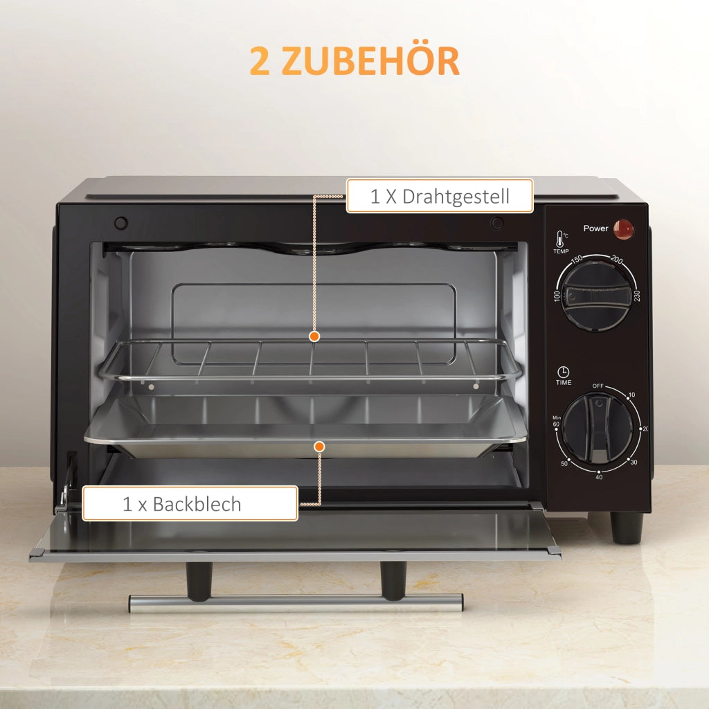 Forno Mini ¨C Minimal ¨C 9L Nero