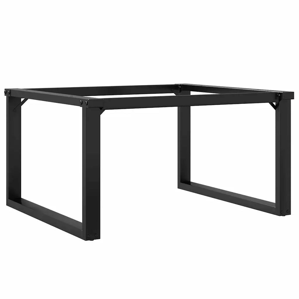 Telaio Gambe a O per Tavolino da Salotto 70x60x43 cm in Acciaio 357873