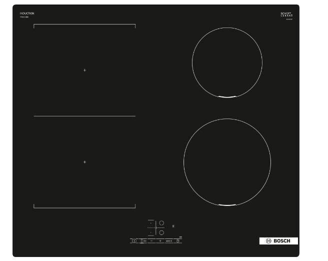 Bosch Serie 4 PVS611BB6E Piano cottura a induzione 60 cm Nero, senza profili