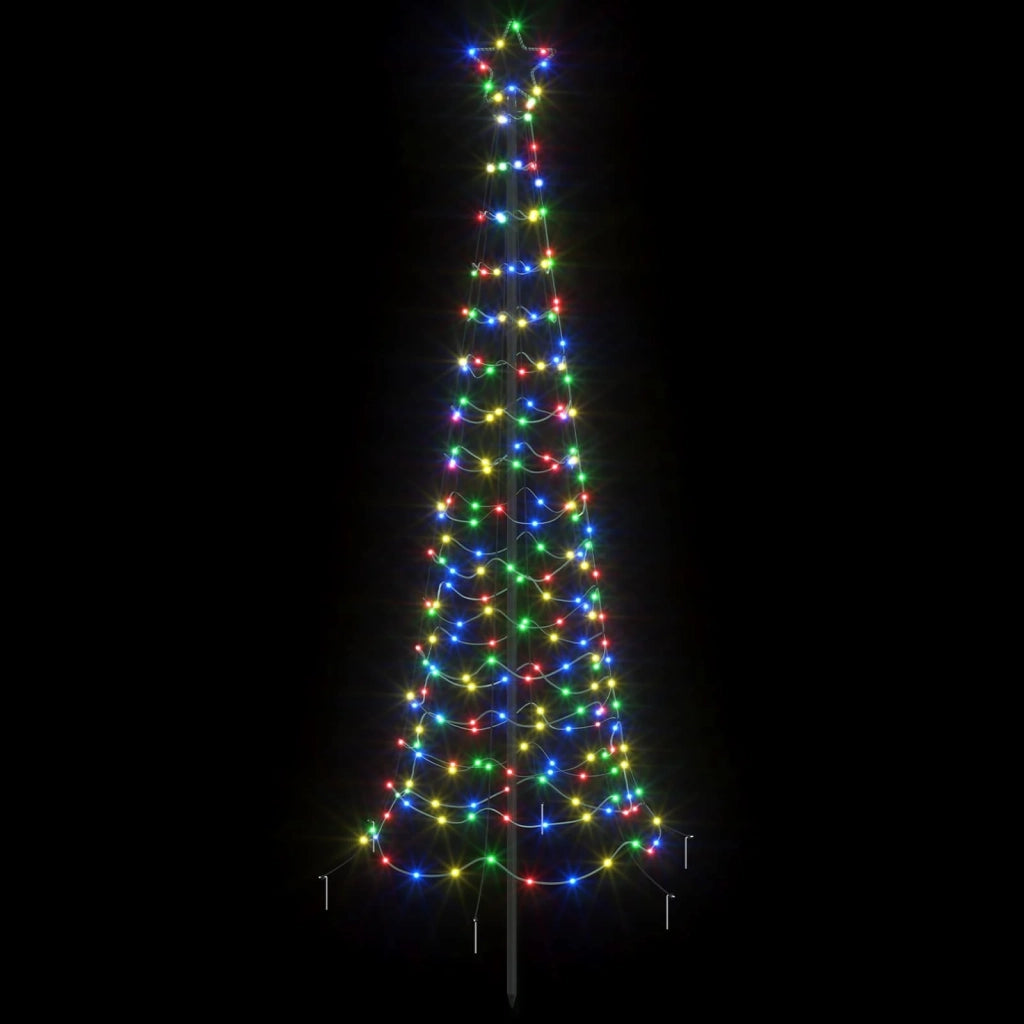 Albero di Natale a spirale LED con picchetto EKENAS 180 cm 42056588