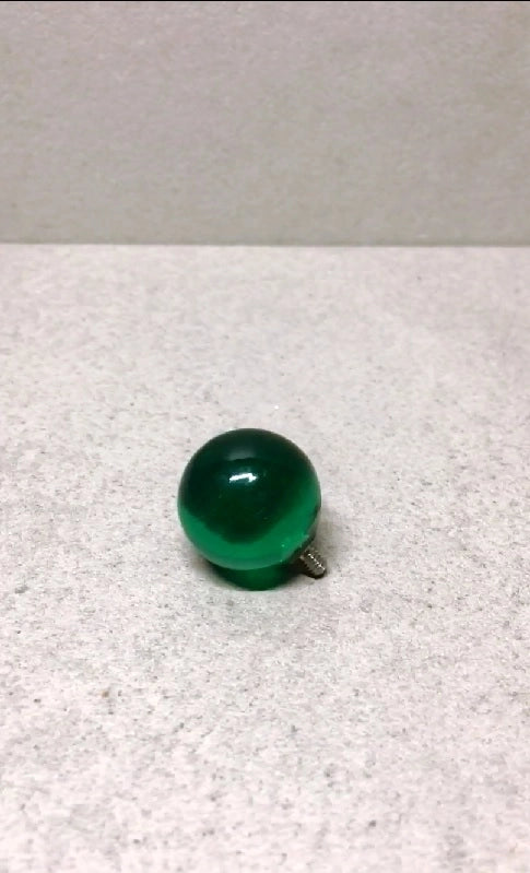 Sfera Vetro Echo Verde Set 5 Pezzi - Capannoli