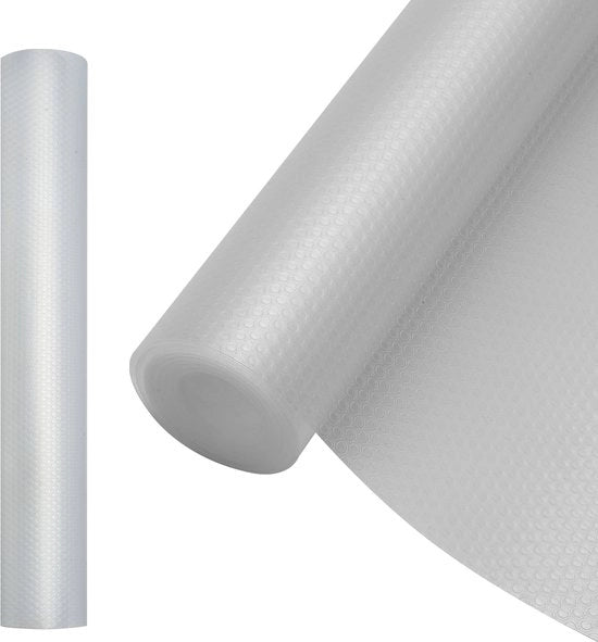 2x Mat antiscivolo trasparente 500x45 cm - Protezione per la porta della cucina - Mat per protezione - Antiscivolo automatico - Matrice antiscivolo - Protezione della porta - Bagno