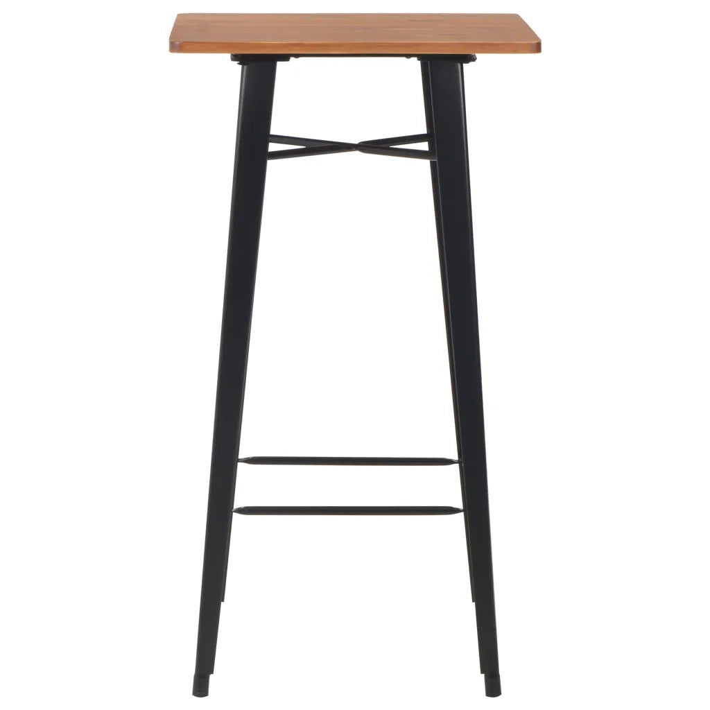 Set da Bar 3 pz Acciaio Nero 276846
