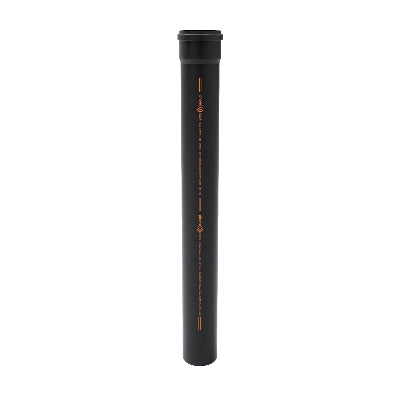 TUBO PHONO BLACK 1 BICCHIERE- Diam. 90 lungh. 500- NICOL- pezzi 1