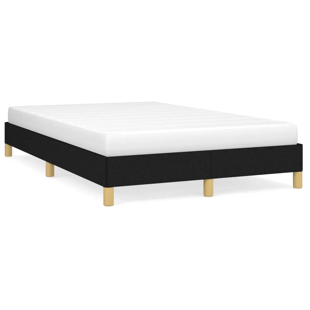 Giroletto senza Materasso-Struttura Letto Nero 120x200 cm Tessuto 501073