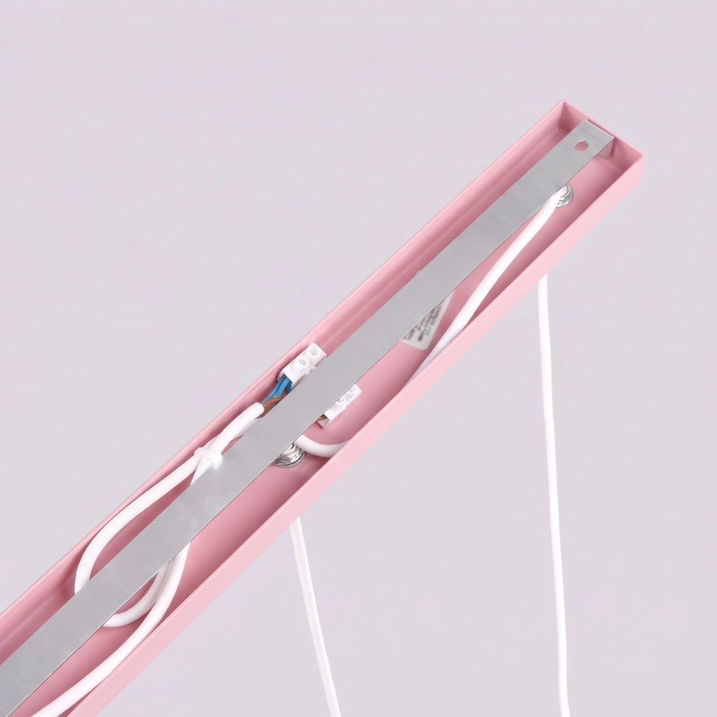 Lampada a sospensione RAYO 3L rosa