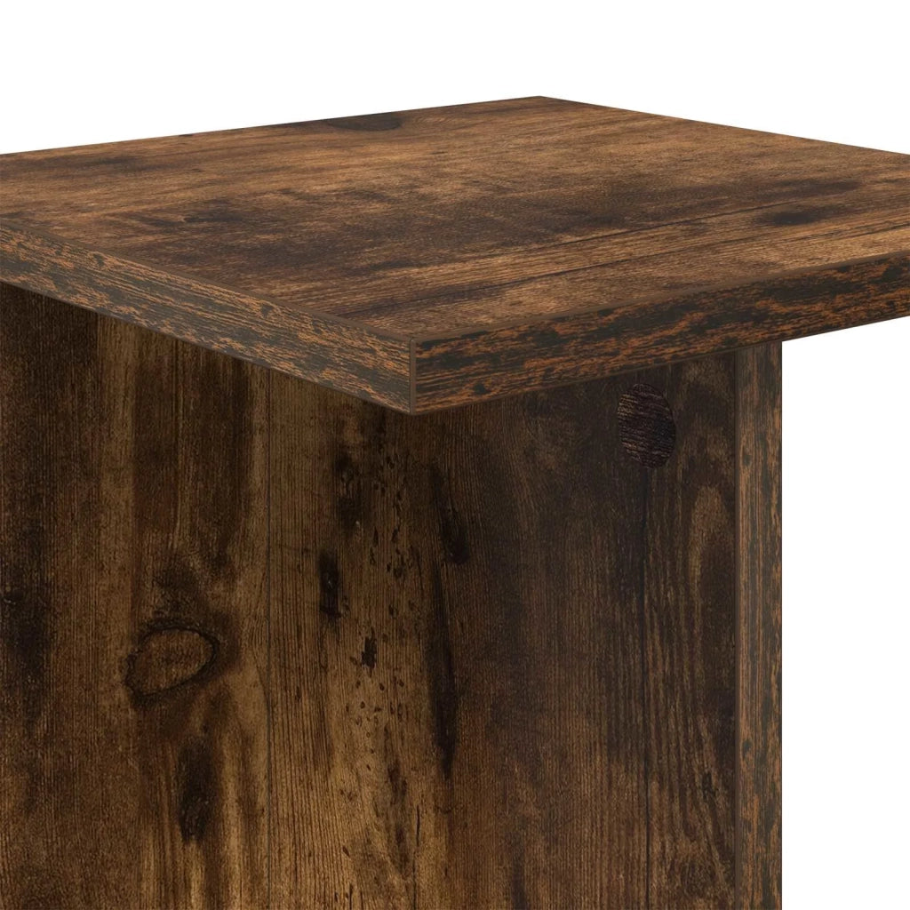 Supporto per piante 2 pz Rovere Fumo 25 x 25,5 x 40,5 cm 899683
