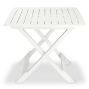 Set da Bistrot 3 pz in Plastica Bianco 43581