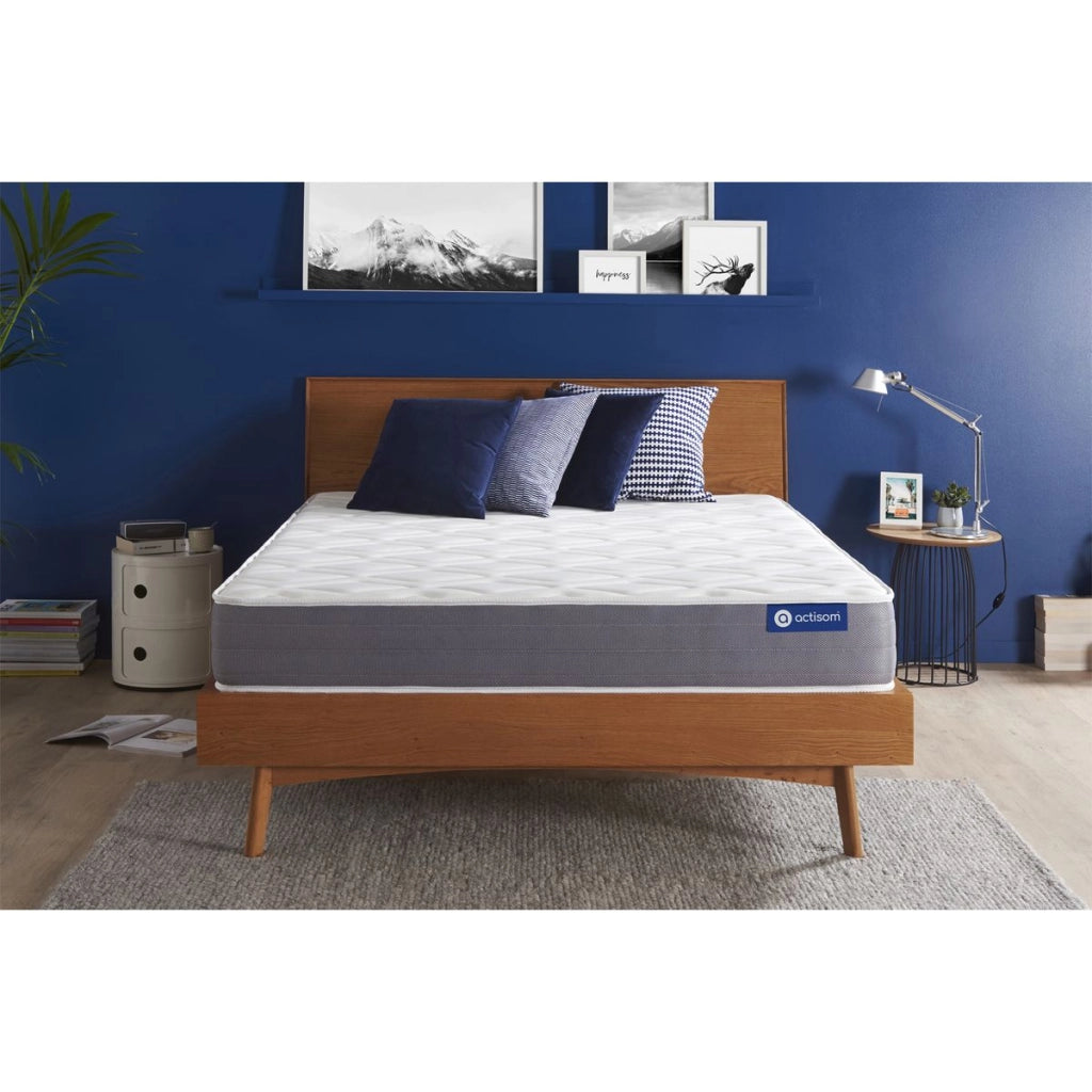 Materasso matrimoniale Actiflex dream 160x195cm - Spessore : 22cm - Molle insacchettate e memory foam - Moderatamente rigido