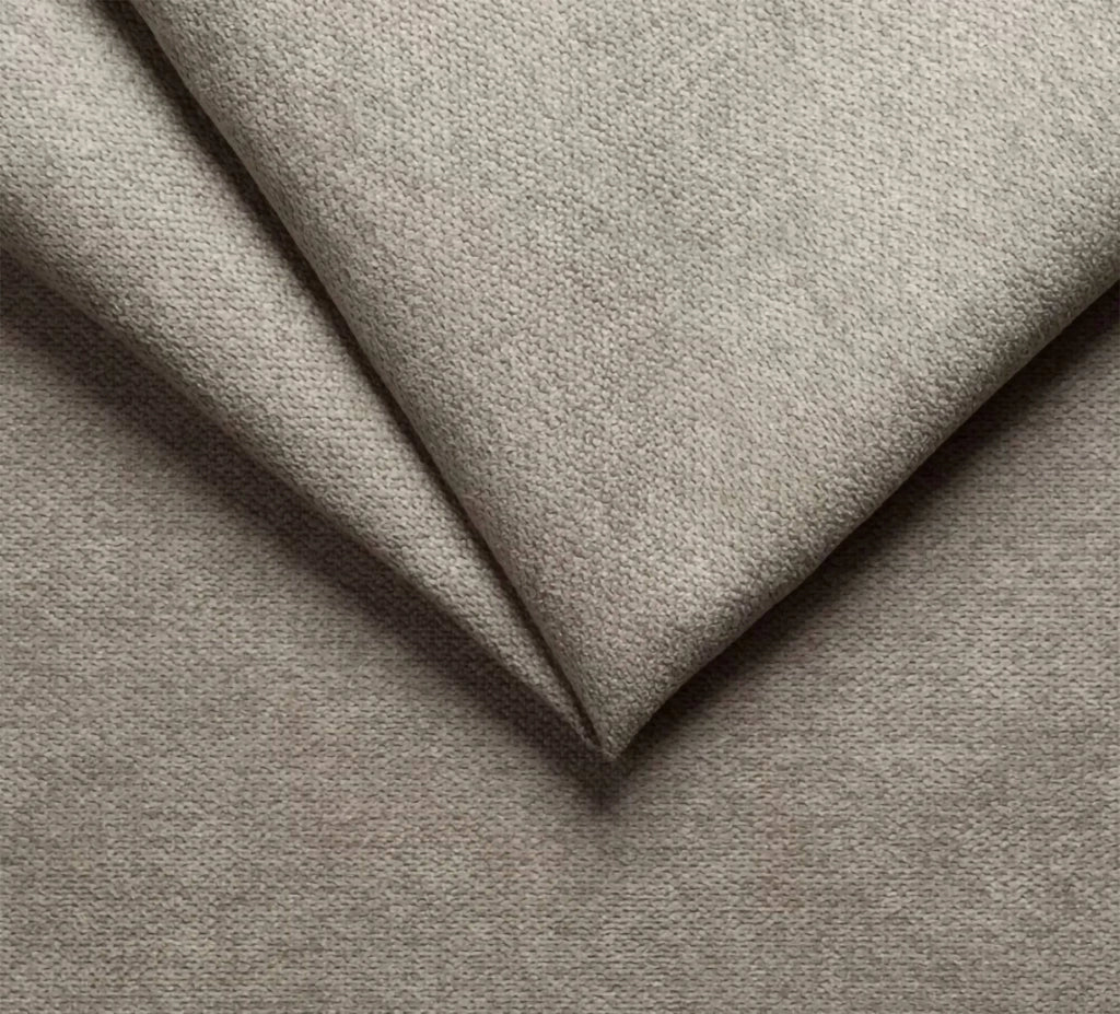 Pusiano, Divano Letto con Penisola Sfoderabile Made in Italy, 280x160 cm Grigio Tortora