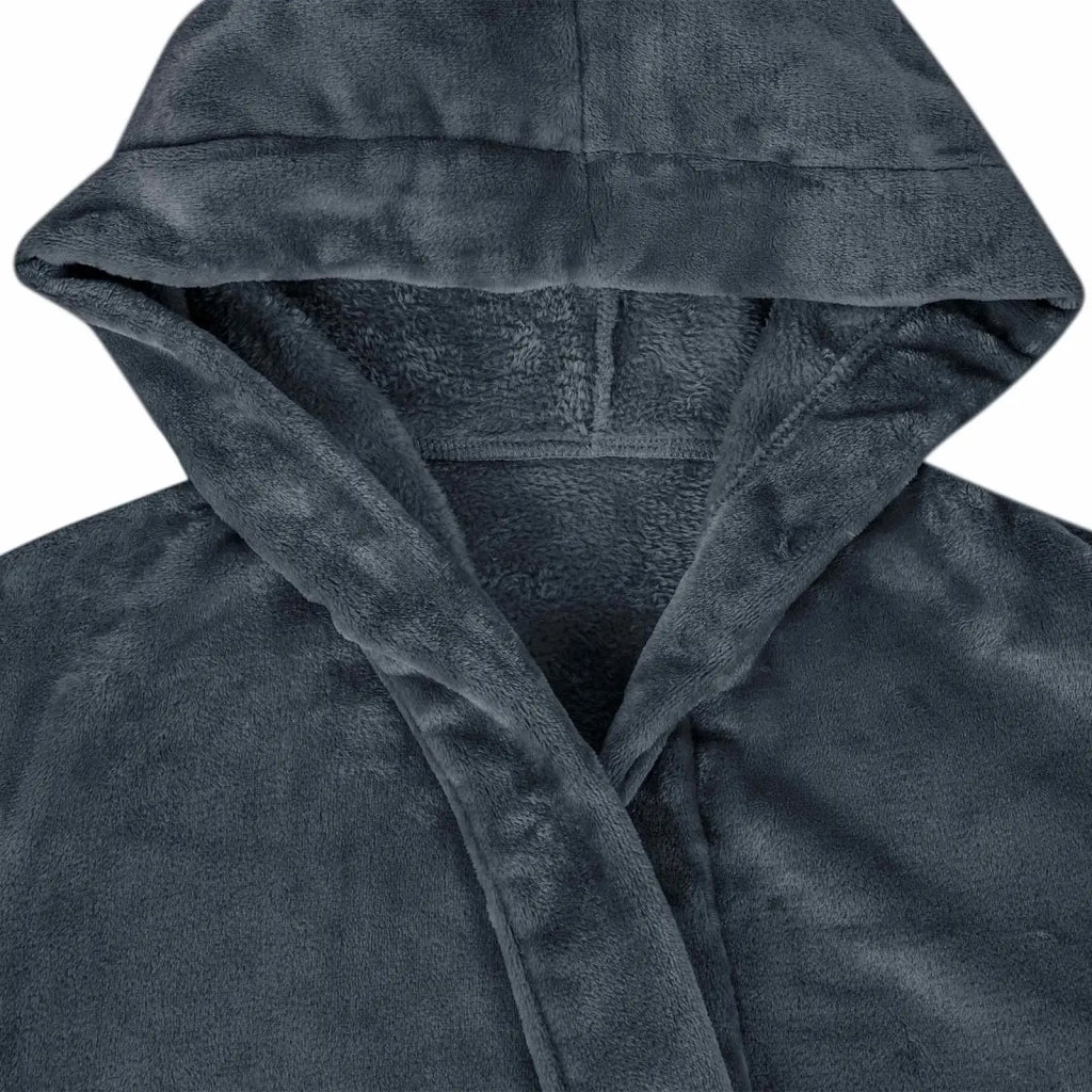 Accappatoio con Cappuccio Blu navy l Flanella CFW6801545