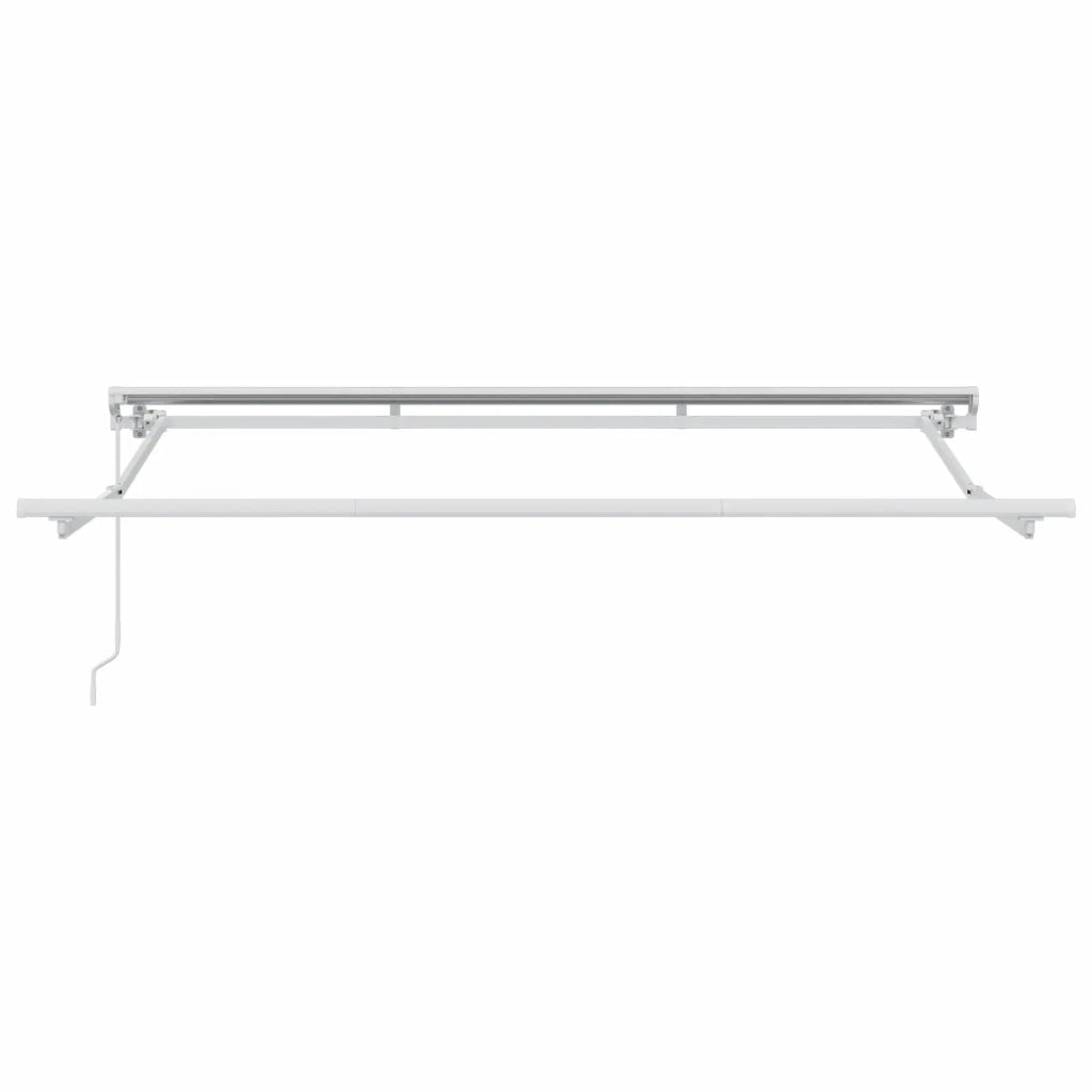Tenda retrattile manuale Giallo e Arancione 3 x 2,5 m 3420219