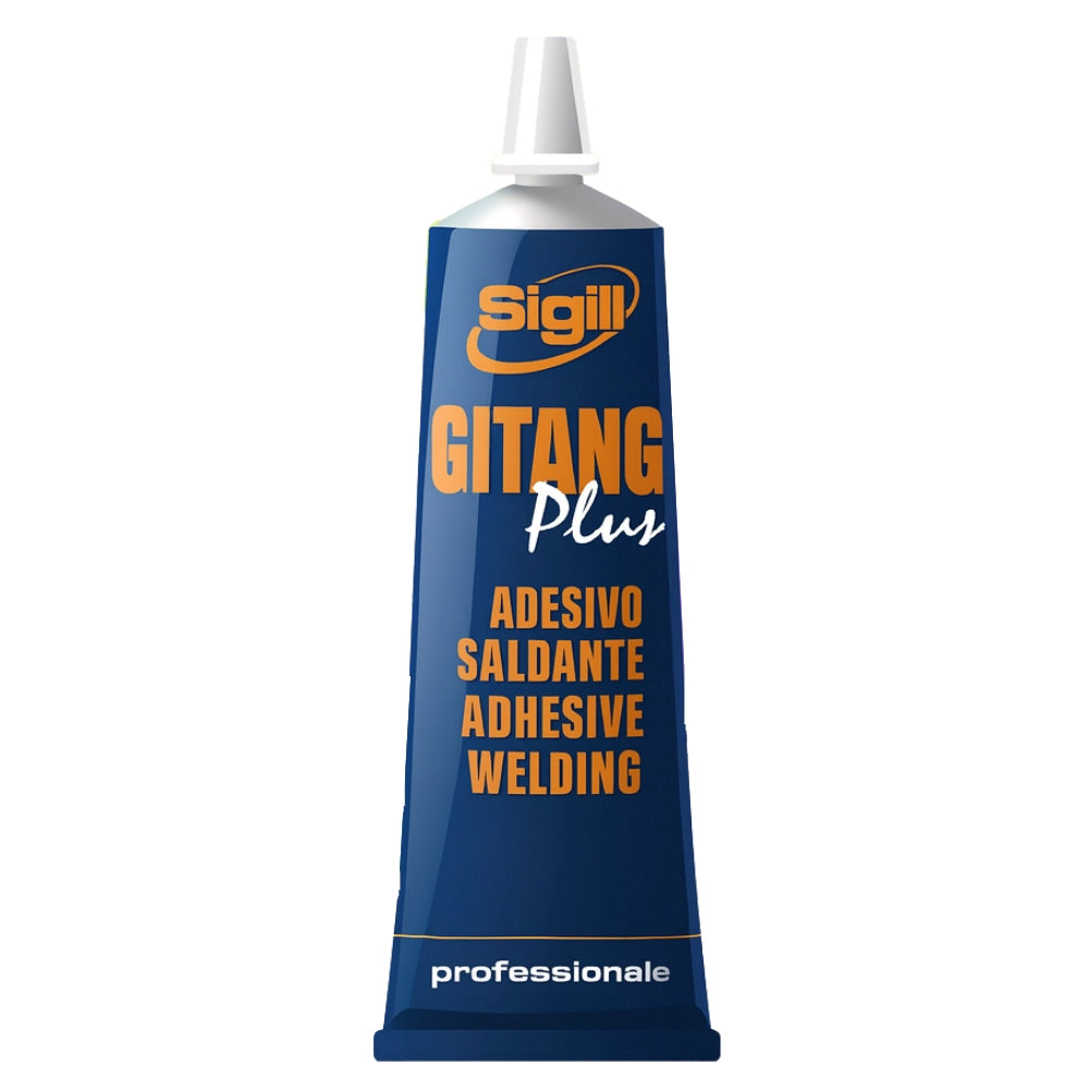 Adesivo trasparente gitang plus incollaggio tubi plastica pvc a pressione 125gr