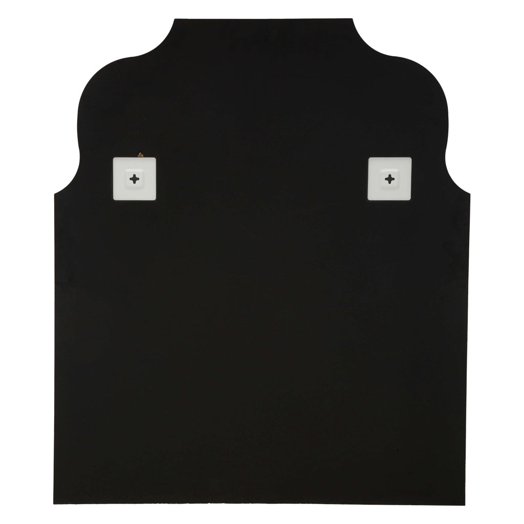 Dabaka, Specchio Cornice Sagomata, 85x100h cm Argento