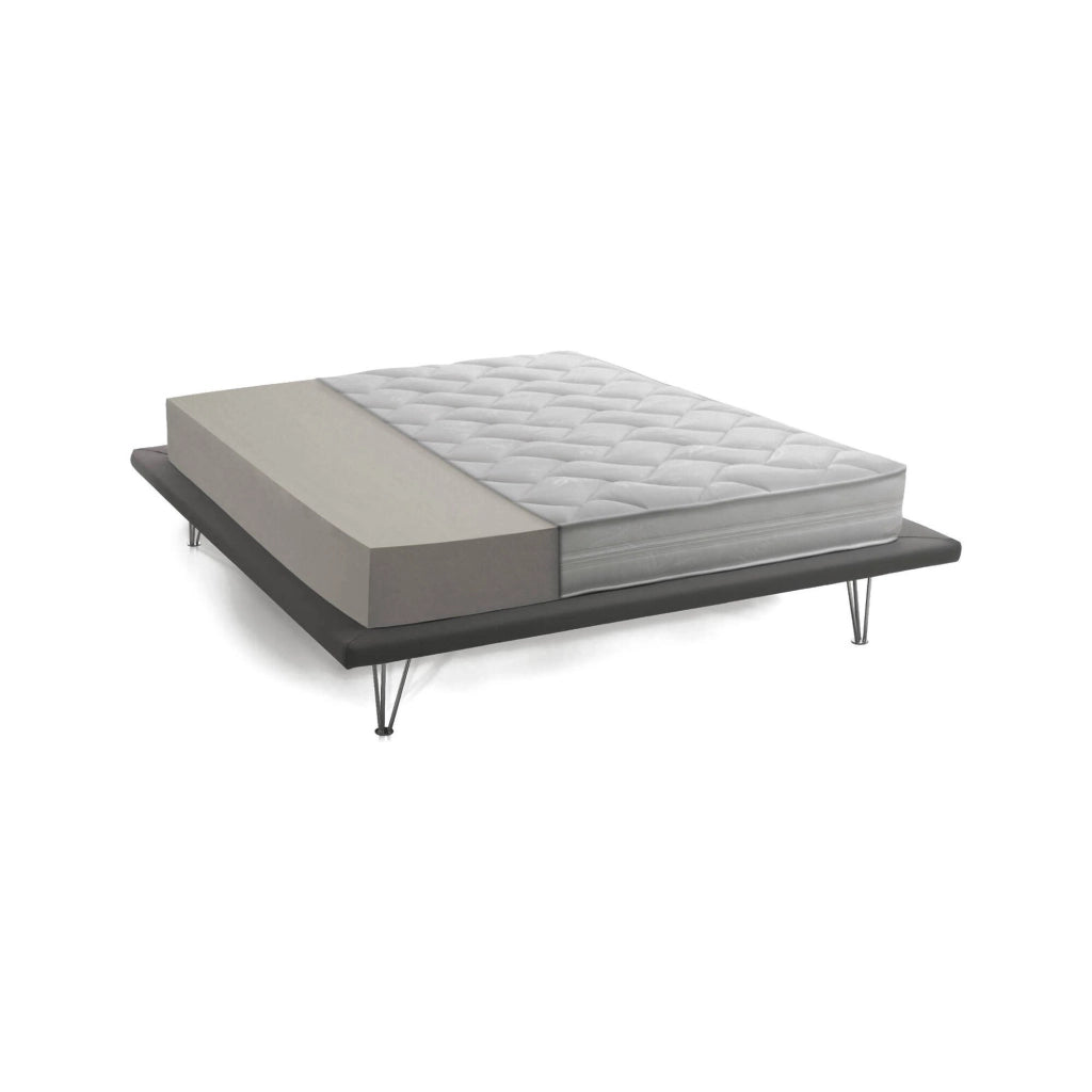 Materasso piazza e mezza Cauro, Materasso sfoderabile in Waterfoam, 100% Made in Italy, Antiacaro e Anallergico, cm 120x200 h19