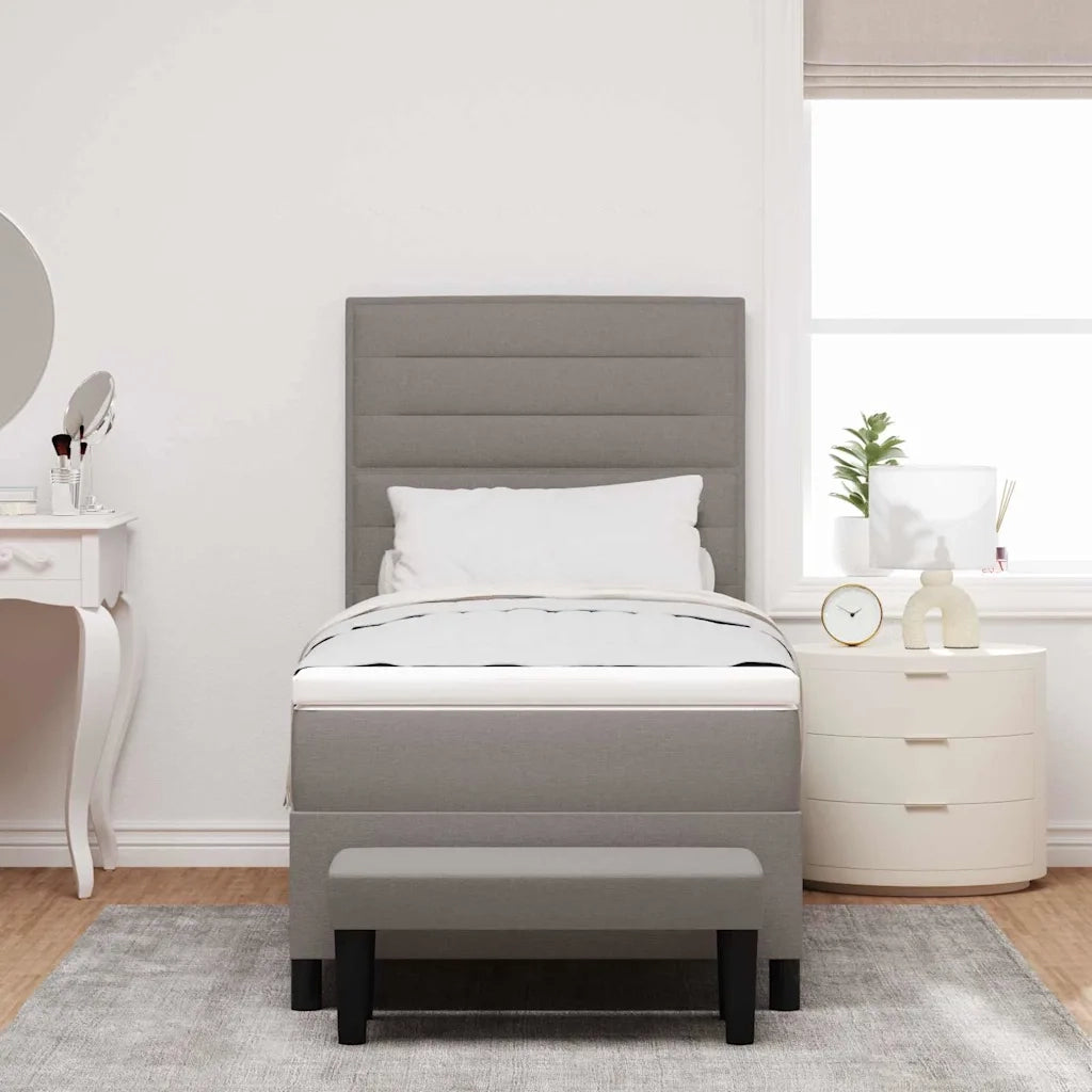 Letto a molle con materasso Talpa 90 x 200 cm Tessuto
