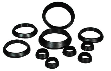 GUARNIZIONE CONICA NERA- 3/8 x 10- G.M.P- pezzi 100
