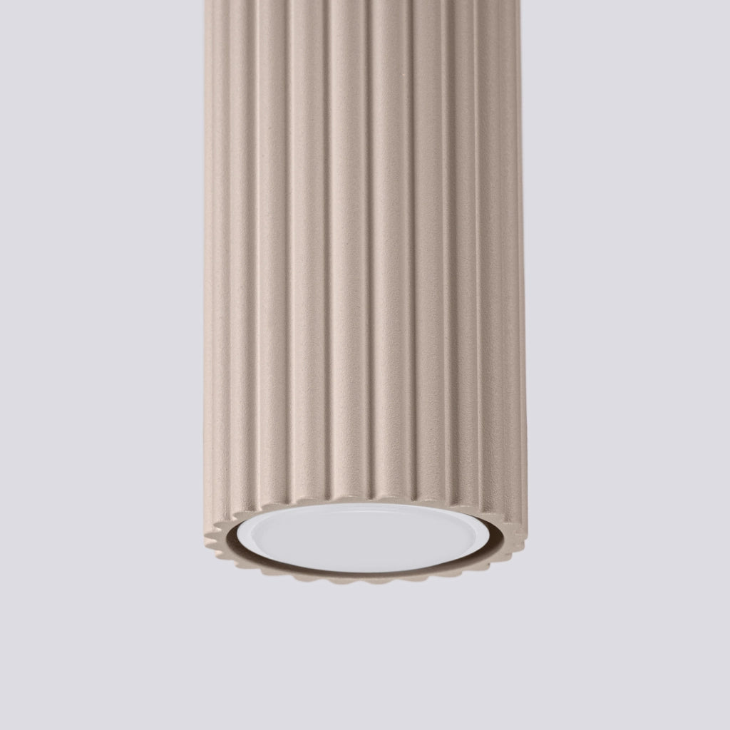 Lampada da soffitto KARBON 40 taupe