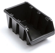 Scatola per scaffale di magazzino - pratica e versatile - 1 pezzo - nero