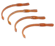 Kit di attiranti per pesci da 50 pezzi - Finte calamite per pesci persico/tigre - Sostituti artificiali di esca - Modelli realistici di vermi - Materiale PV di alta qualità